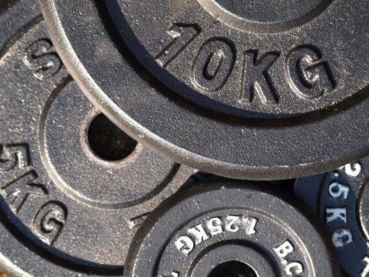 Køb en 20 kg vægtskive hos roskilde barbells