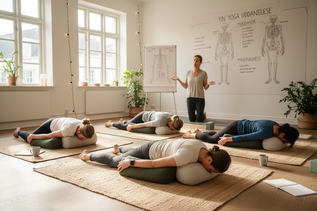 Yin Yoga Uddannelse: Dybdegående Fordybelse og Personlig Udvikling